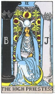 high priestess tarot card interpreation